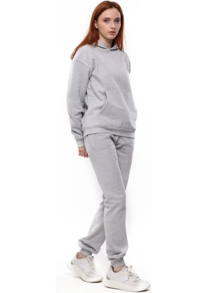 Kadın Kapüşonlu Gri Sweatshirt fırsatları