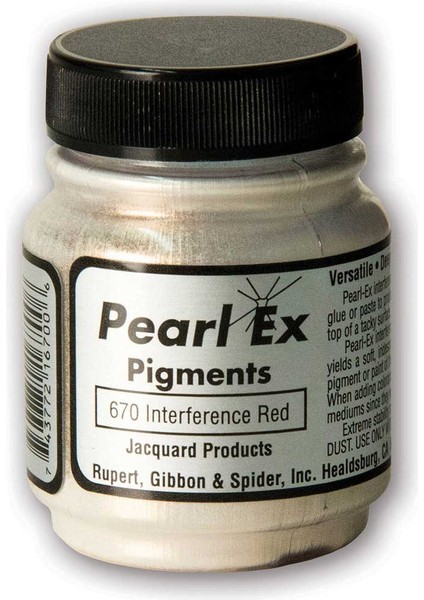 Pearl Ex Pigment 14GR Interference Red 670