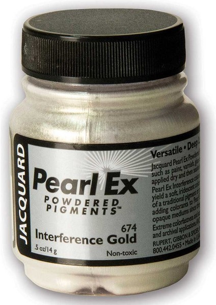 Pearl Ex Pigment 14GR Interference Gold 674