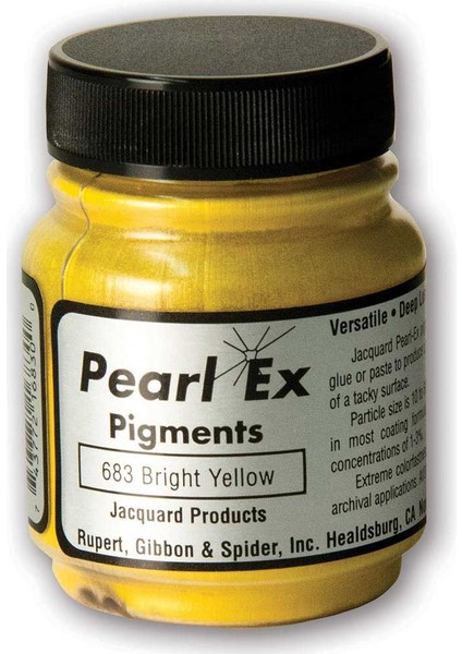 Pearl Ex Pigment 14GR Bright Yellow 683