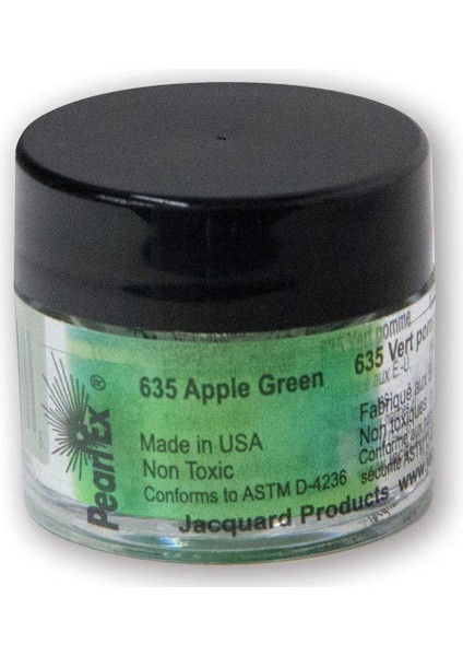 Pearl Ex Pigment 3gr Apple Green 635