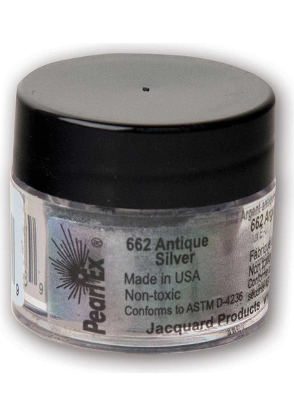 Pearl Ex Pigment 3gr Antique Silver 662