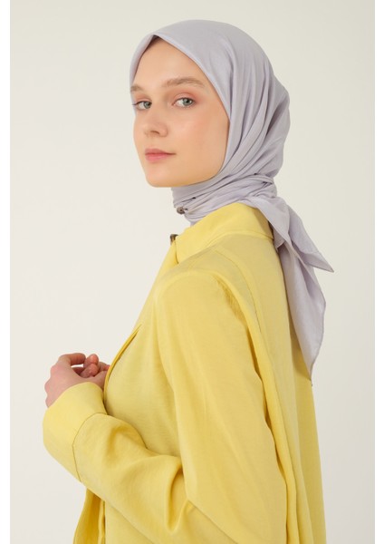 Soft Kraş Eşarp Gri