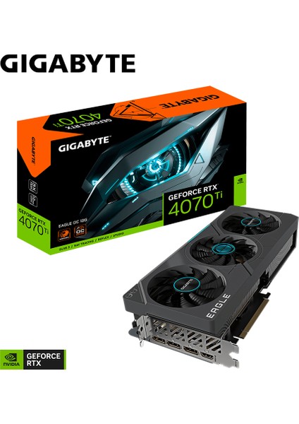Rtx 4070Tİ Eagle OC 12GB GDDR6X 192 BIT RGB LED NVIDIA Ekran Kartı