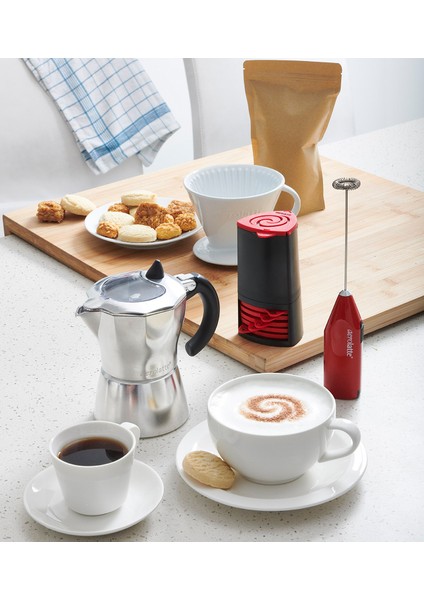 Home Barista Kiti – Kahve/Süt Köpürtücü Ve Cappuccino Artist