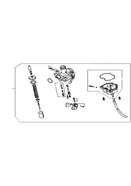 Lifan Dragon 125 Karbüratör Seti Komple