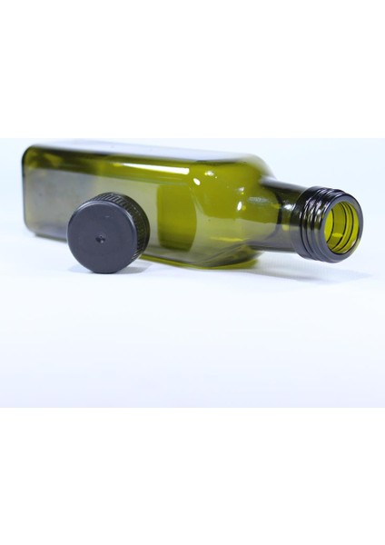 İzorya Zeytinyağı Şişesi Yağdanlık Sosluk Sirkelik 250 Ml Koyu Yeşil Marasca