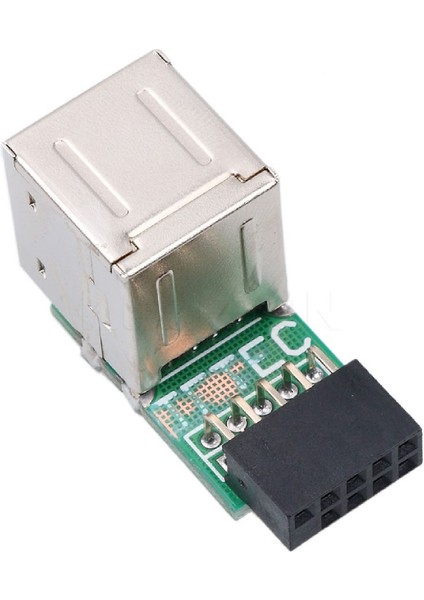 5091 9 Pin USB To 2x USB A Anakart Çevirici Dönüştürücü Çoklayıcı Adaptör indirimleri