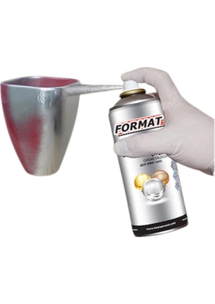 Skm Sprey Boya Joyfull 200 Ml. Krom Nikel