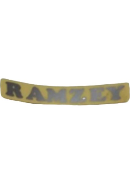 Pejo Ramzey Yazı 5X1CM