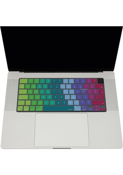 Macbook Air Pro Klavye Kılıfı UK(EU) İngilizce M1-M2-M3 A2681 A2941 A2442 A2779 A2485 A2780 A2992 A2991 A2918 Dazzle