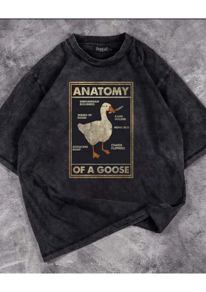 Duck Anatomy Eskitme T-Shirt