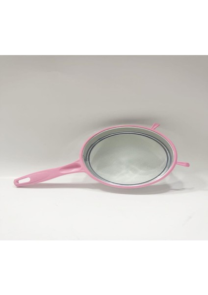 Plastik Saplı Paslanmaz Çelik Un Eleği