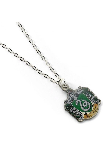 Herşey Nota Harry Potter Slytherin Crest Paslanmaz Çelik  Kolye