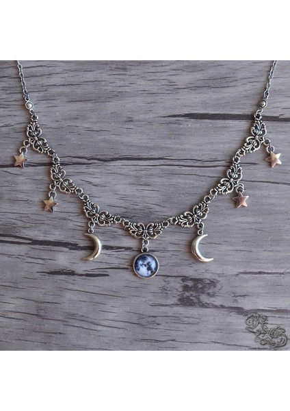 Ay Yıldız ve Dolunay Princess Zincir Kolye fiyatları