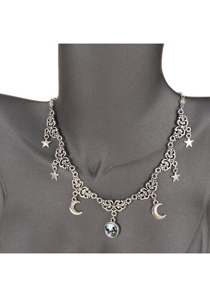 Ay Yıldız ve Dolunay Princess Zincir Kolye modelleri