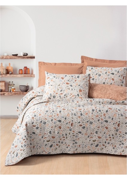 Minimal Çift Kişilik Complete Set Oniks Karamel