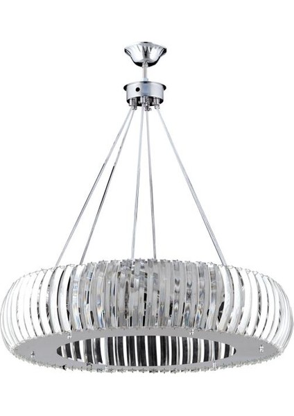 Istanbul Avize Venüs 60CM Gümüş Lüx Kristal Taşlı Avize indirimleri