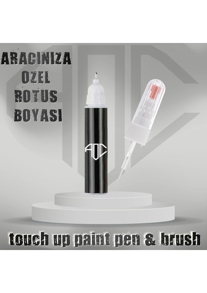 Renault Gne Yıldız Siyah - Diamond Black Rötuş Kalemi