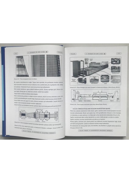 T.ekstil Terbiye Teknolojisi Kitap Serisi (10 Cilt) Kasar, Boya, Baskı, Apre T. K. A. M.