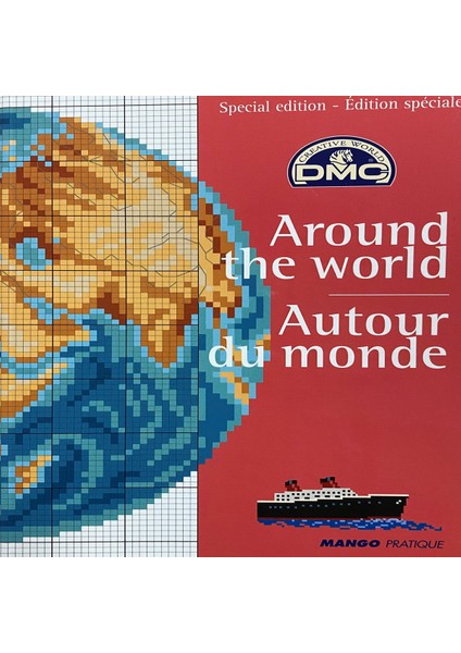 Around The World Nakış Kanaviçe Kitabı
