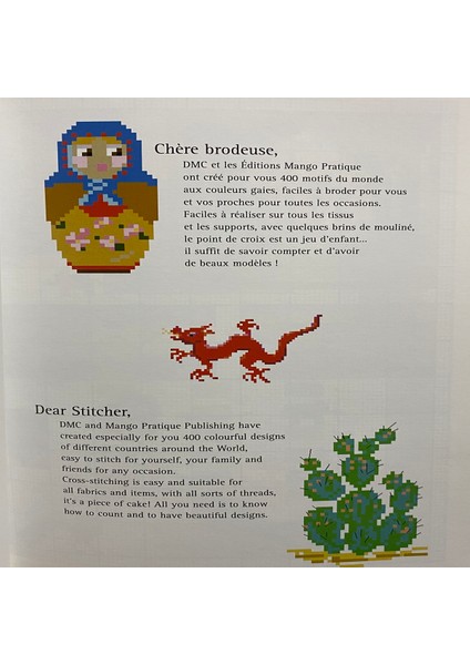 Around The World Nakış Kanaviçe Kitabı modelleri