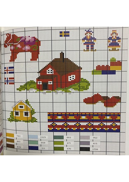 Around The World Nakış Kanaviçe Kitabı fırsatları