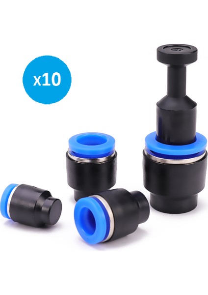 Pnömatik Hortum Kör Tapa 8 mm Paket 10 Adet