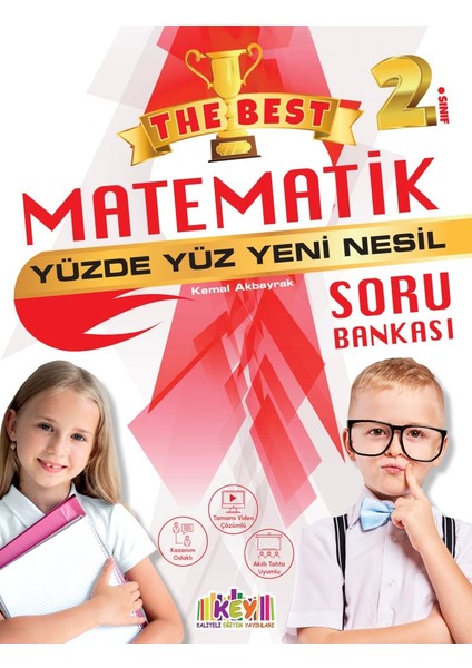 2. Sınıf The Best Matematik Yüzde Yüz Yeni Nesil Soru Bankası Key Yayınları