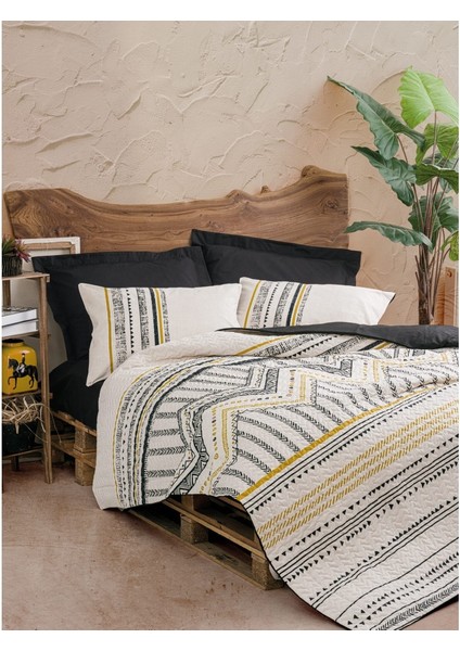 Ethnic Çift Kişilik Complete Set Elvira Siyah