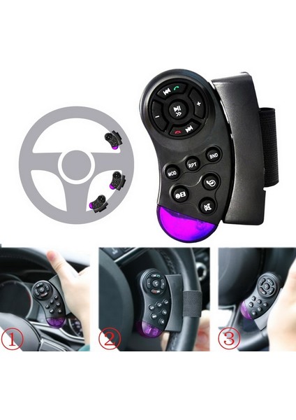 4.1 Inç Oto Teyp + 4 LED Geri Vites Kamera + Direksiyon Kumanda 3'ü Bir Arada(Radıo/bluetooth/aux/micro Sd) modelleri