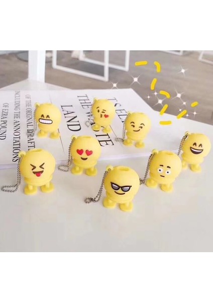 Emoji Tasarımlı Şarj Kablosu Koruyucu