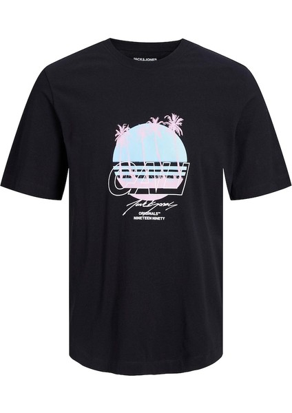 Tulum Baskı Erkek T-Shirt