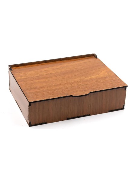 Sevdiklerinize Özel Ahşap Hediye Kutusunda 4 Adet Karam Gurme Bitter Çikolatalı ( Hayırlı Olsun Yazılı ) indirimleri