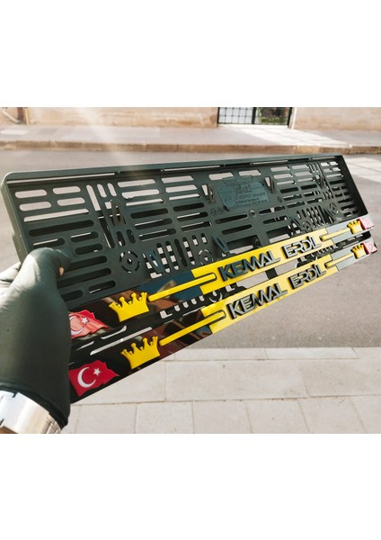 Plakalık 3D Kabartma Takmatik Pleksi Kişiye Özel (Çift)