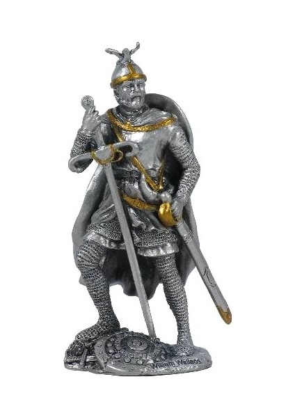 Metal Kurşun Asker William Wallace Figürü 13CM