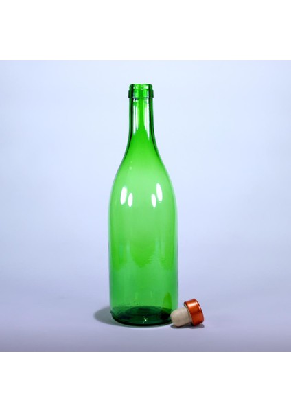 İZORYA Zeytinyağı Şişesi Yağdanlık Sosluk Sirkelik 750 ml Açık Yeşil