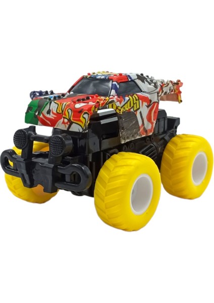 PopŞeker Çarpınca Dönüşen Sürtmeli Off-Road Araç - 13CM Boy ile Hızlı ve Çevik