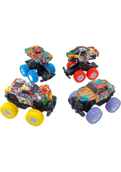 PopŞeker Çarpınca Dönüşen Sürtmeli Off-Road Araç - 13CM Boy ile Hızlı ve Çevik fiyatları