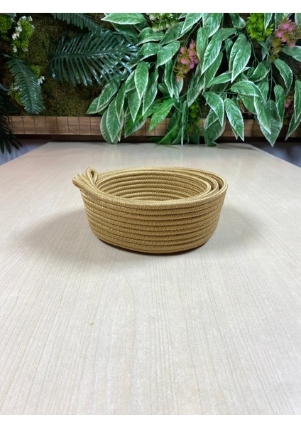 Fiyonklu Çok Amaçlı 3lü Sepet, Jüt Ip Örme Sepet, Dekoratif Sepet Set modelleri