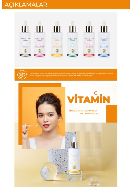 ve Vitamin C Ampoule Serum 50ML indirimleri