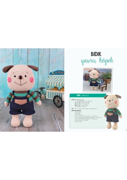 Neşeli Amigurumi 16 Tığ Işi Oyuncak Projesi indirimleri