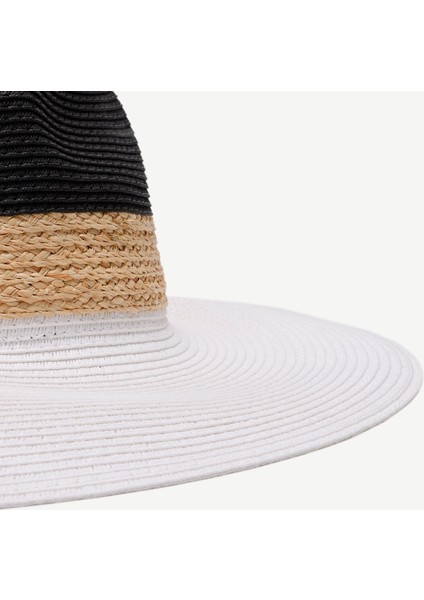 Siyah Beyaz Hasır Şapka fiyatları