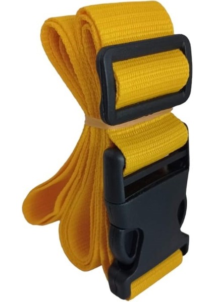 Sarı Renk Valiz Bavul Emniyet Kemeri 1 Adet En 4cm