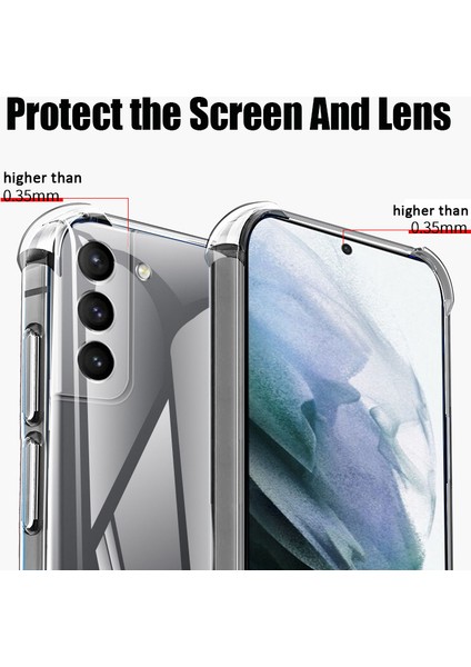 Galaxy S22 ile Uyumlu Kılıf Kamera Korumalı Nitro Anti Shock Silikon fırsatları