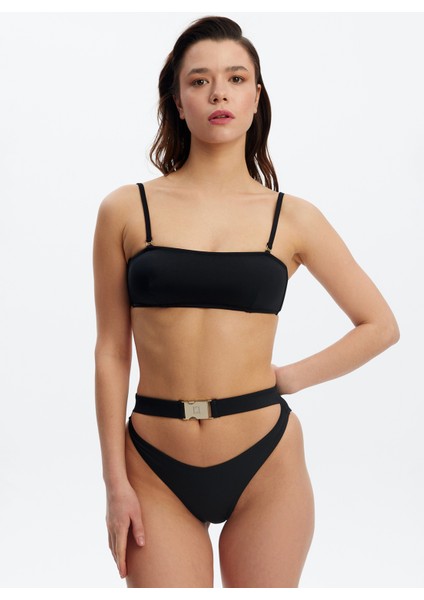 Siyah Kadın Bikini Takım LRN23YKB1726