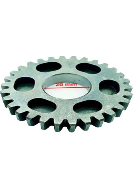110 Şanzıman Dişlisi 30T Iç 20X6 Gözlü Öm