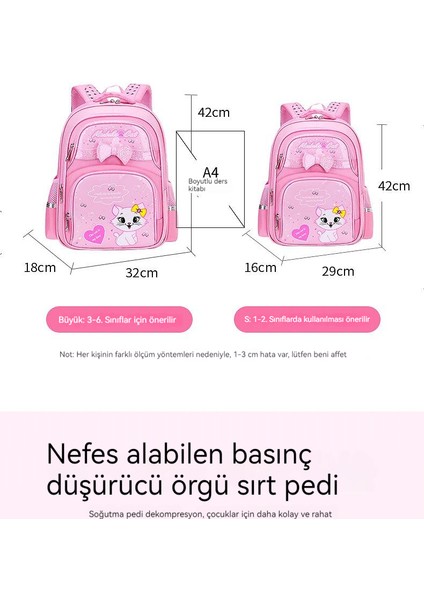 Karikatür Sevimli Çocuk Omuz Çantası Hafif Azaltma Öğrenci Okul Çantası (Yurt Dışından) fiyatları
