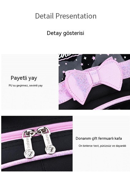 Karikatür Sevimli Çocuk Omuz Çantası Hafif Azaltma Öğrenci Okul Çantası (Yurt Dışından) fiyatları