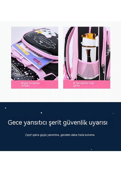 Karikatür Sevimli Çocuk Omuz Çantası Hafif Azaltma Öğrenci Okul Çantası (Yurt Dışından) modelleri
